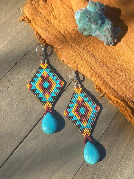 Mae Beaded Earrings