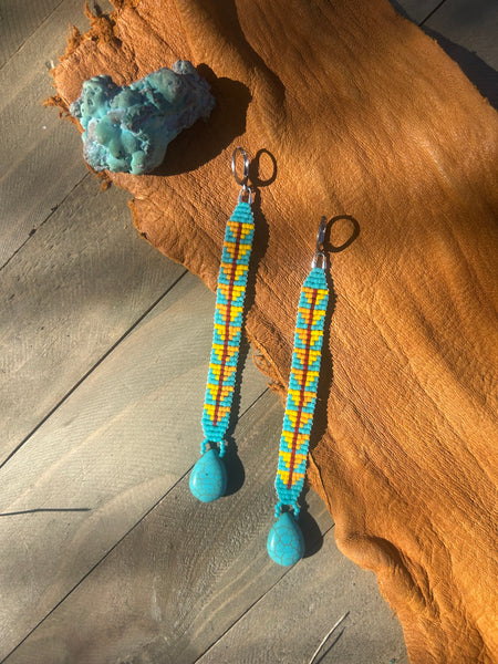 Old West Beaded Earrings