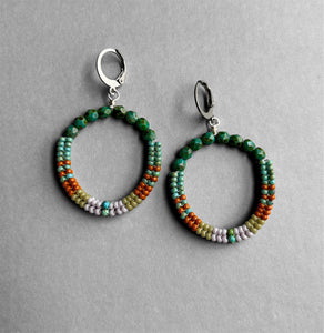 Bitterroot Hoop Earrings