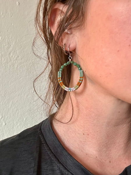 Bitterroot Hoop Earrings
