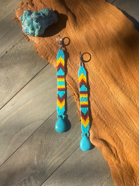 Old West Beaded Earrings