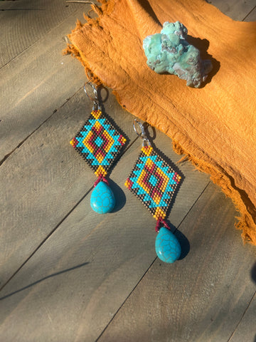 Mae Beaded Earrings