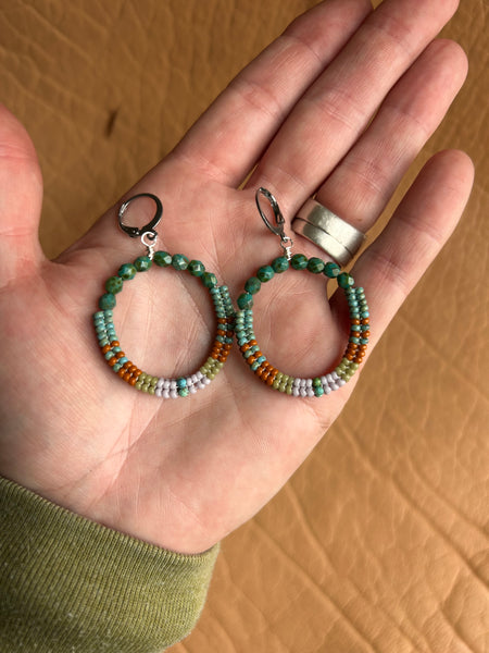 Bitterroot Hoop Earrings