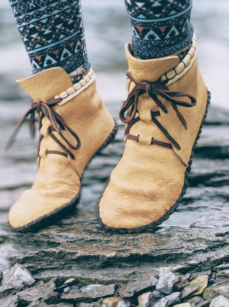 moccasins, leather boots, men's boots, women's boots, custom shoes