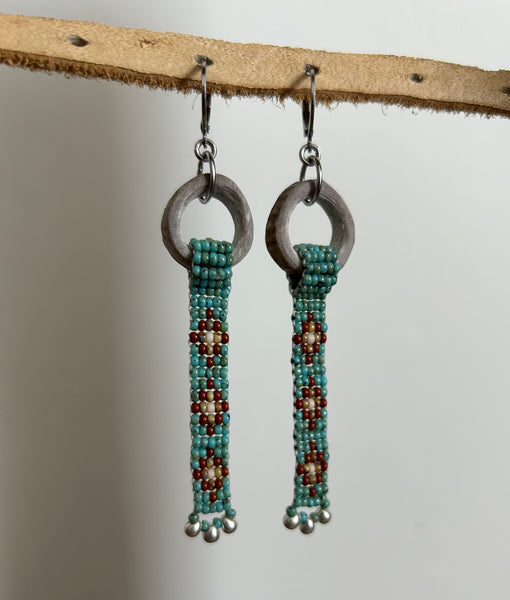 Diamondback Antler Earrings
