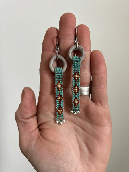 Diamondback Antler Earrings
