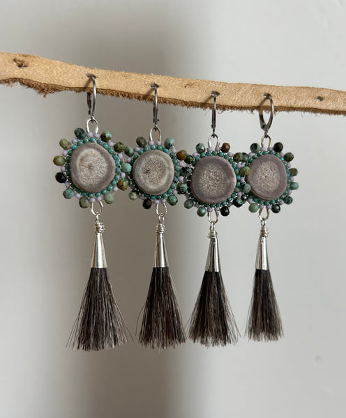 Gallatin Antler Earrings