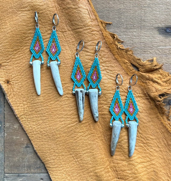 Sunrise Antler Earrings
